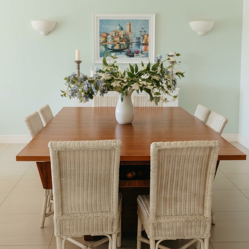 Dining table in the Family Bar Lounge